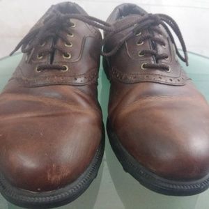 Footjoy Brown Leather 8.5 Wide Shoes